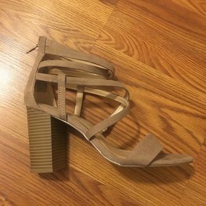 Beige Lauren Conrad heels